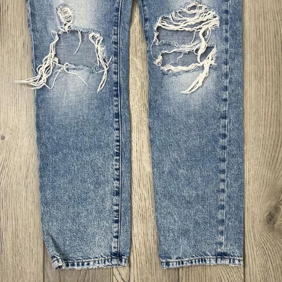 Current Elliott The Fling Women Size 26 Cotton Boyfriend Denim Straight Leg Jean - Picture 14 of 14